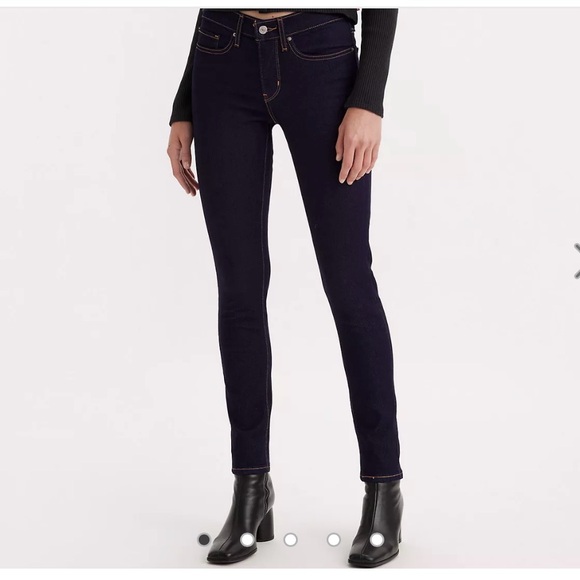 Levi’s 311 SHAPING SKINNY Jean in Black - Picture 1 of 6